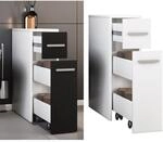VCM Holz Midischrank Nischenschrank Ma&szlig;e: H. 61 x B. 20 x T. 45 cm Raumteiler 