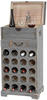 Weinregal Torre T323, Flaschenregal Regal für 20 Flaschen, 94x48x31cm, Shabby-Look,