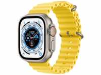 REFURBISHED – APPLE Watch Ultra 49mm Titangehäuse Ocean Armband Gelb...