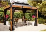 Sojag Aluminium Pavillon Fontana 10x12 inkl. Moskitonetz