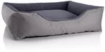 BedDog Hundebett TEDDY Hundesofa waschbares Hundebett mit Rand Hundekissen