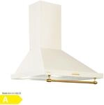 Montblanc 60 Dunstabzugshaube 599m&sup3;/h 165W 2x1,5W LED Reling