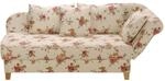 Max Winzer Selma Recamiere mit Armteil rechts klappbar beige