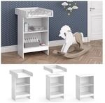 Vicco Wickeltisch Leo wei&szlig; Baby Wickelregal Babym&ouml;bel Kommode Wickelkommode