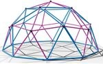Kletterger&uuml;st 305x305x155cm DomeClimber Kinder Kletterkuppel Geodome 10FT -