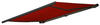Elektrische Kassettenmarkise H124, Markise Vollkassette 5x3m ~ Acryl bordeaux-rot,