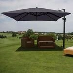 Gastronomie-Ampelschirm MCW-A96, Sonnenschirm, 3x3m (&Oslash;4,24m) Polyester/Alu...