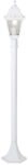 BRILLIANT Nissie Au&szlig;enstandleuchte 100cm wei&szlig; 1x A60, E27, 60W, geeignet f&uuml;r