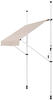 Juskys Klemmmarkise Kuwait beige 150 x 120 cm – höhenverstellbar - Sonnenschutz -