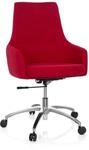 hjh OFFICE Home Office B&uuml;rostuhl SHAKE 100 Stoff mit Armlehnen