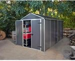 Canopia Rubicon Ger&auml;tehaus, anthrazit 378x185x217 in cm