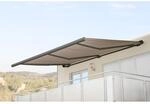 Elektrische Kassettenmarkise MCW-H27, Markise Vollkassette 6x3m ~ Polyester...