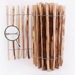 Aquagart 5m Komplett Set Staketenzaun 90cm hoch Lattenabstand 4-6cm mit 5 Holzpfosten