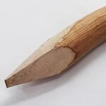 Aquagart 5 Holzpfosten f&uuml;r Staketenzaun 1,5m I Durchmesser 6-9cm I Zaunpfosten aus