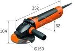 FEIN Compact-Winkelschleifer &Oslash; 150 mm / Winkelschleifer Typ CG 15-150 BL