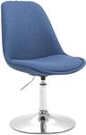 CLP Stuhl Maverick C Stoff - Farbe: blau, Gestellfarbe: chrom