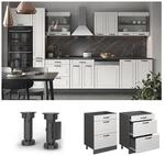 Vicco Schubladenunterschrank K&uuml;chenschrank K&uuml;chenzeile R-Line Landhaus 60 cm