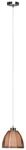BRILLIANT Lampe Relax Pendelleuchte 20cm bronze/chrom 1x A60, E27, 60W, g.f.