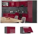 VICCO K&uuml;chenschrank H&auml;ngeschrank 60 cm flach R-Line Anthrazit