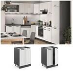 Vicco Unterschrank 60 cm Anthrazit K&uuml;chenschrank Unterschrank K&uuml;chenzeile R-Line