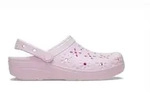 CROCS Classic Floral Cut Out Clog - Uni., Pink Milk (M4W6 / 36-37 EU)