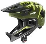 UVEX Radhelm REACT JR. FULLFACE - Ki., dark ol m (52-56 cm)