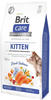 BRIT CARE Grain-Free Kitten Immunity 7 kg hypoallergene Formel für Kätzchen