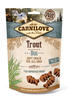 CARNILOVE Semi moist snacks Delikatesse mit Forelle und Fenchel 200 g