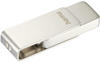 Hama USB-Stick Uni-C Rotate Pro, USB 3.1, 128GB, 90MB/s, Silber (128 GB, USB 3.1),