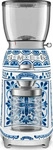Smeg cgf01dgbeu-kaffeemuhle-d-g-blu-mediterraneo, Smeg 50s Style