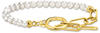 Thomas Sabo, Armschmuck, Armband aus Perlen und Ankerelementen mit weißen Steinen