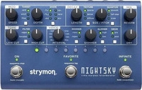 Strymon Night Sky, Strymon Night Sky Reverb -kaikupedaali (Gitarre) (Night Sky) Blau