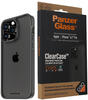 PanzerGlass ClearCase with D3O (iPhone 15 Pro Max), Smartphone Hülle, Schwarz,
