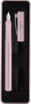 Faber-Castell 201515, Faber-Castell Fllhalter-Geschenkset GRIP SPARKLE, rose (1...