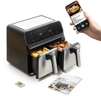InnovaGoods Fryinn Double 8000, InnovaGoods Heissluftfritteuse Fryinn Double...
