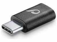 Cellularline CHADUSBCK, Cellularline Kompakter Adapter (Micro USB, USB Typ C)...