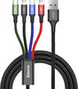 Baseus 4in1 (1.20 m, USB 2.0), USB Kabel
