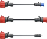 Go-E CH-04-33, Go-E Adapter Gemini flex (CEE16 blau, CEE32 rot, Typ F, 11 kW, 32 A)