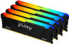 Kingston Fury DIMM (1 x 16GB, 3200 MHz, DDR4-RAM, DIMM), RAM, Blau, Grün, Rot