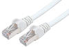 PremiumCord SP6ASFTP010W Netzwerkkabel Weiß 1 m Cat6a S/FTP (S-STP) (S/FTP,...
