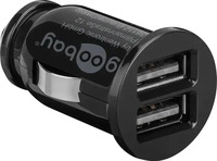 Goobay 58912, Goobay Dual USB-Autoladeger&auml;t 3,1A (58912) Schwarz