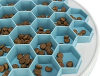 Trixie 25039, Trixie Futtermatte Slow Feeding Hive, &Oslash; 30 cm, Blau (25039)
