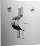 hansgrohe 75417000, hansgrohe HG Thermostat DuoTurn E UP, 2 Verbraucher verchromt