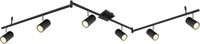 Globo 57910-6B, Globo Robby (GU10) (57910-6B) Schwarz