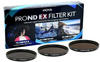 Hoya PRO ND EX Filter Kit 8/64/1000 (67 mm, ND- / Graufilter, 67 mm),...