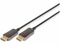Digitus DisplayPortTM AOC Hybrid Glasfaserkabel, UHD 8K, 10 m (10 m, DisplayPort),