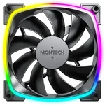 Montech AX120 PWM B, Montech AX120 PWM ARGB L&uuml;fter - 120mm, schwarz (120 mm, 1x)