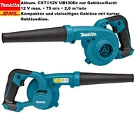 Makita UB100DZ, Makita UB100DZ (Akkubetrieb, Laubbl&auml;ser) (UB100DZ) Schwarz/Grau