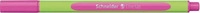 Schneider Stifte 191009, Schneider Stifte Schneider Fineliner Line-Up - Rosa (1x)
