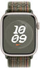 Apple Nike Sport Loop (45 mm, Nylon) (38610341) Grün/Orange